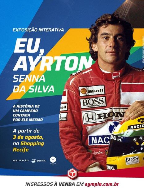 Mostra interativa 'Eu, Ayrton Senna da Silva'