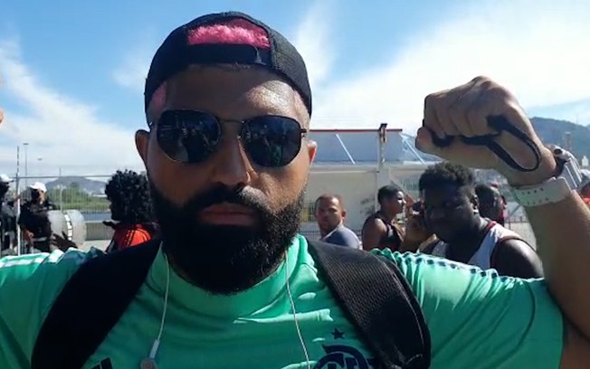 Gabigordo foi ameaçado após as fotos de Gabriel Barbosa com a camisa do Corinthians 