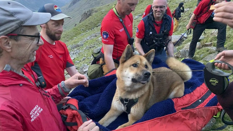 Rocky não se movia na descida da montanha devido ao cansaço 