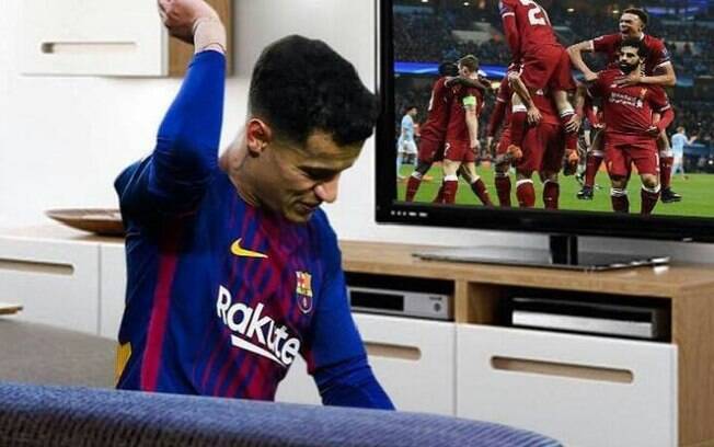 Philippe Coutinho ganha memes na internet depois de eliminação do Barça e classificação do Liverpool