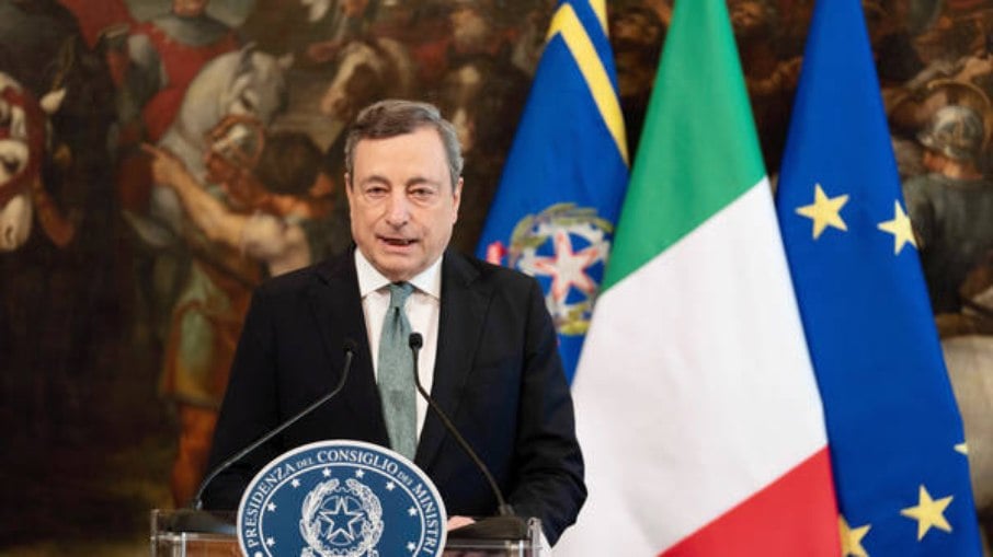 Mario Draghi governa a Itália desde fevereiro de 2021