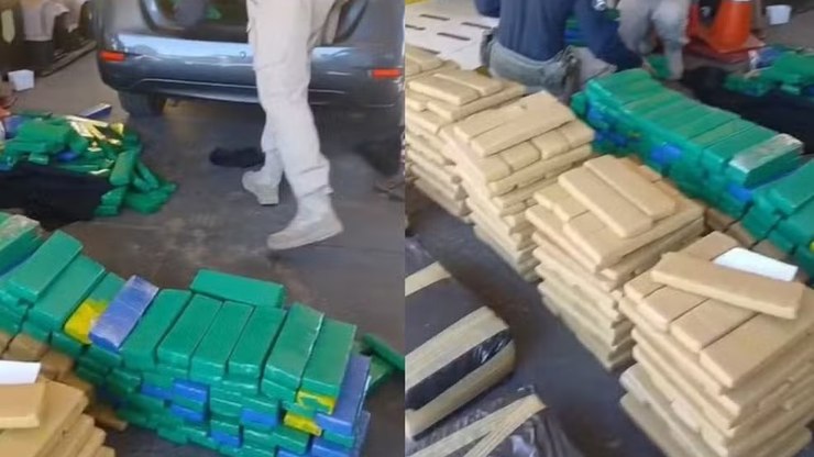 PRF apreende mais de 600 quilos de maconha no interior de SP