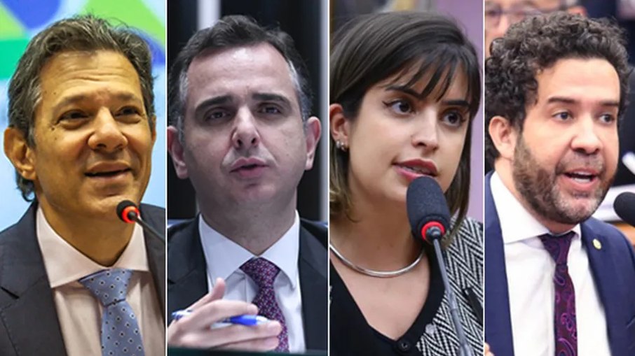 Ministro Fernando Haddad, senador Rodrigo Pacheco e deputados Tabata Amaral e André Janones estarão na comitiva de Lula 