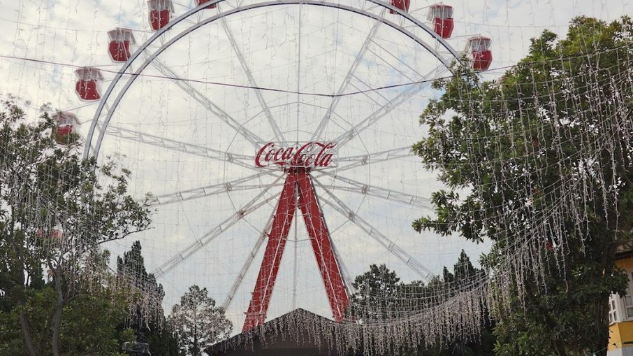 Roda-gigante do Hopi Hari é uma das mais famosas de SP