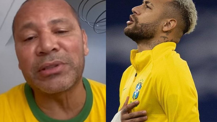 Pai de Neymar fez publicação para o filho nas redes sociais