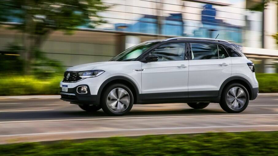 VW T-Cross é um dos SUVs disponíveis no catálogo da Turbi; veja outros modelos abaixo