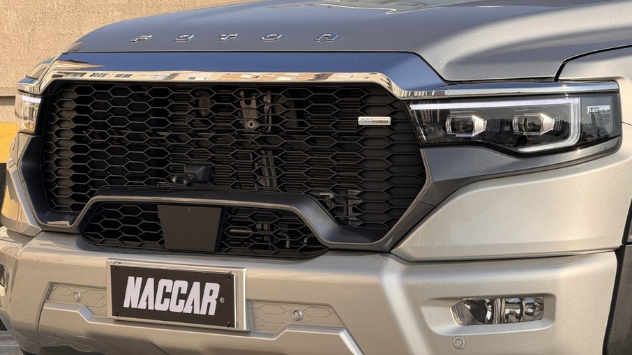 Dianteira da Foton Tunland V9 Dianteira da Foton Tunland V9