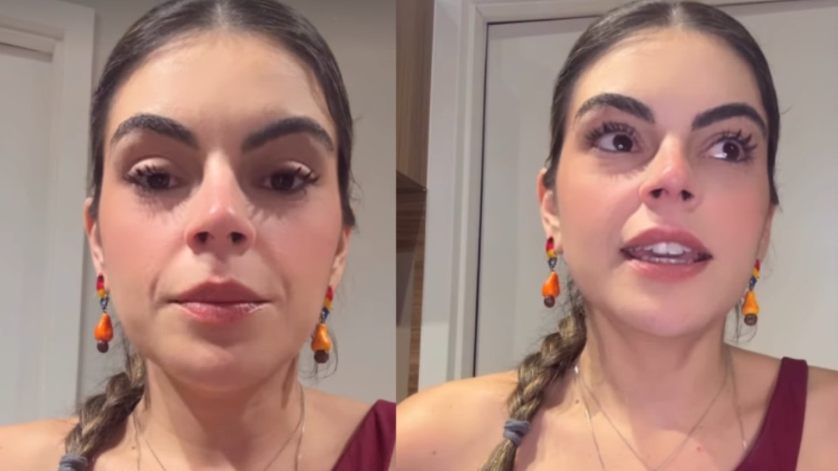 Gabriela se despede da competição e agradece apoio dos fãs.