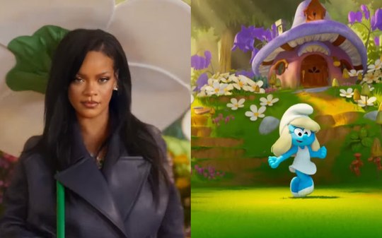 Com voz de Rihanna, filme Smurfs terá sessões legendadas em SP
