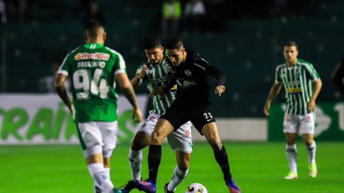 Em jogo agitado, Juventude e Bragantino empatam pela Série A do Brasileirão