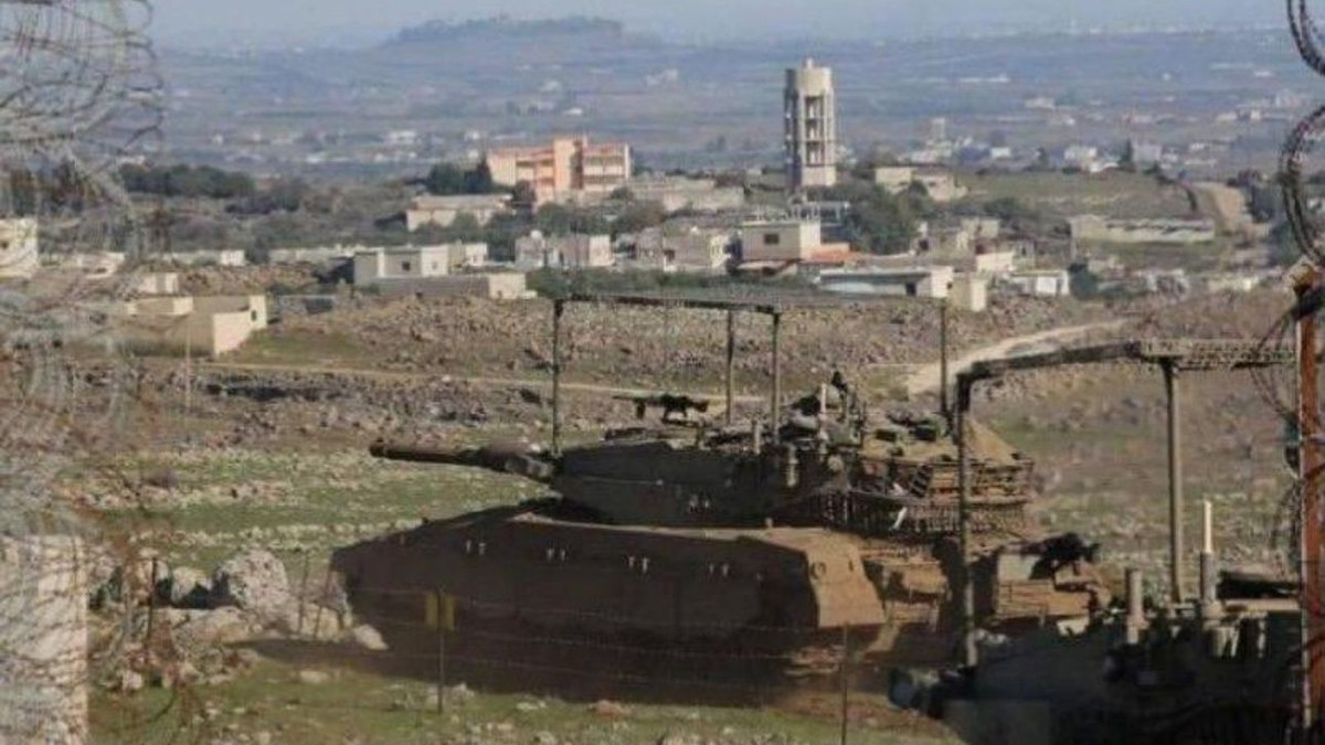 Primeiras fotos de tanques israelenses dentro da área desmilitarizada em solo sírio