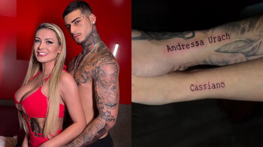 Andressa Urach e Cassiano França