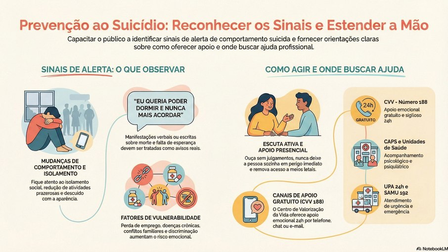 Prevenção ao Suicídio Prevenção ao Suicídio