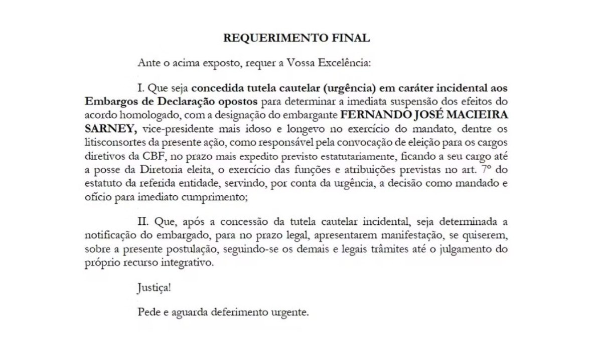 Requerimento - Fernando Sarney