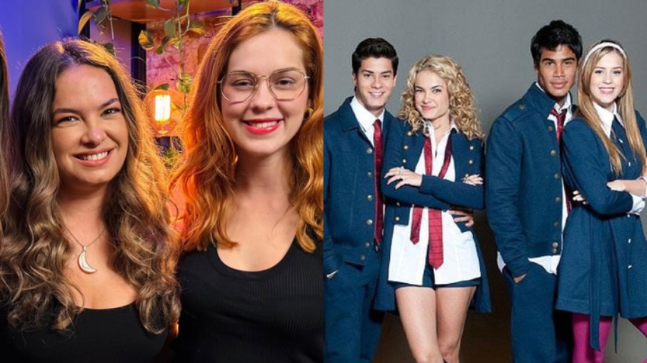 Lua Blanco e Sophia Abrahão interpretam Roberta e Alice na versão brasileira de Rebelde Lua Blanco e Sophia Abrahão interpretam Roberta e Alice na versão brasileira de Rebelde