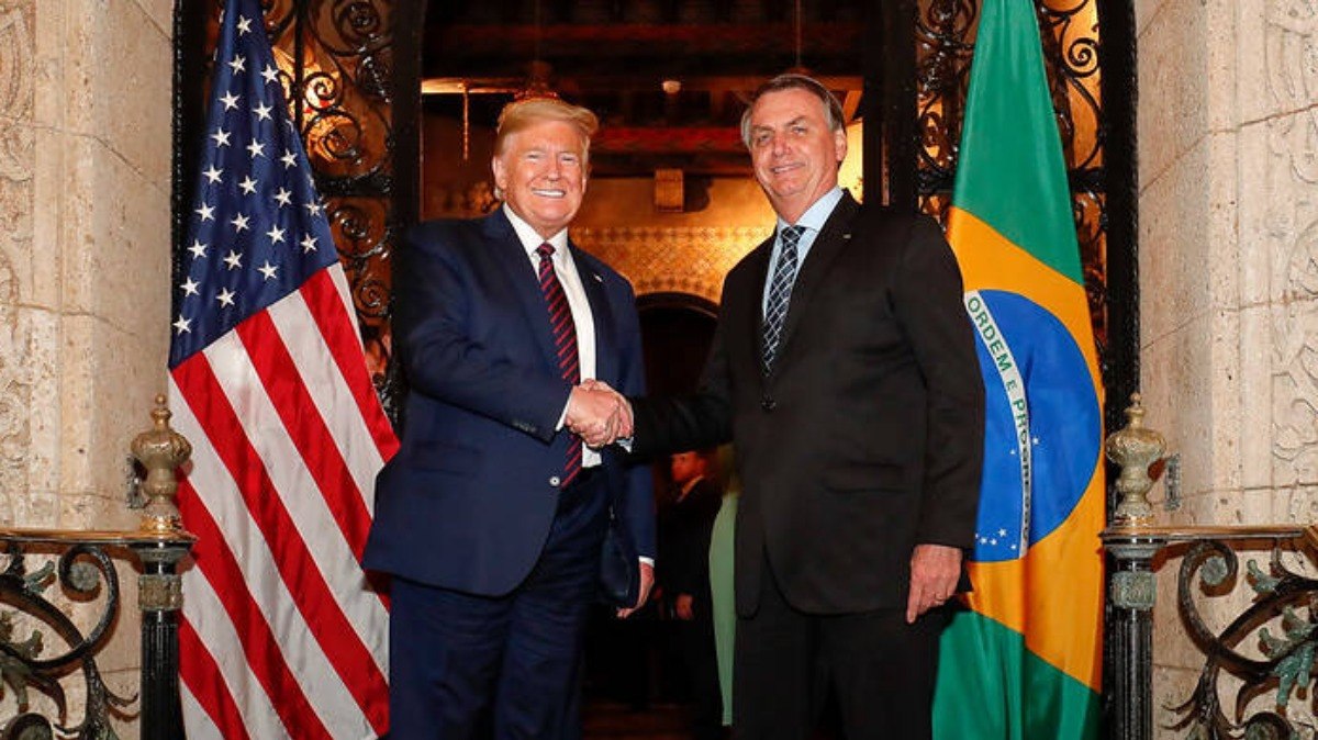 Presidentes se encontraram durante viagem de comitiva brasileira aos EUA