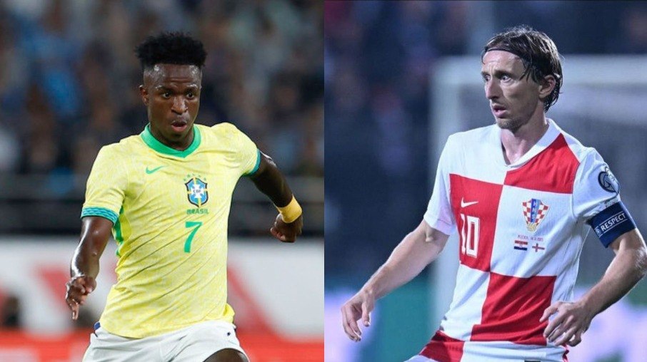 Vini Jr e Modric são ex-companheiros de Real Madrid