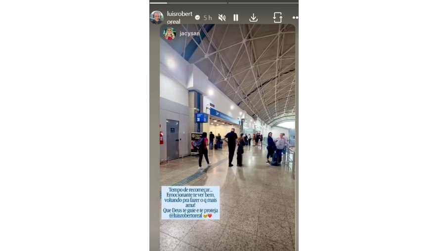 Esposa de Luis Roberto faz postagem para o amado Esposa de Luis Roberto faz postagem para o amado