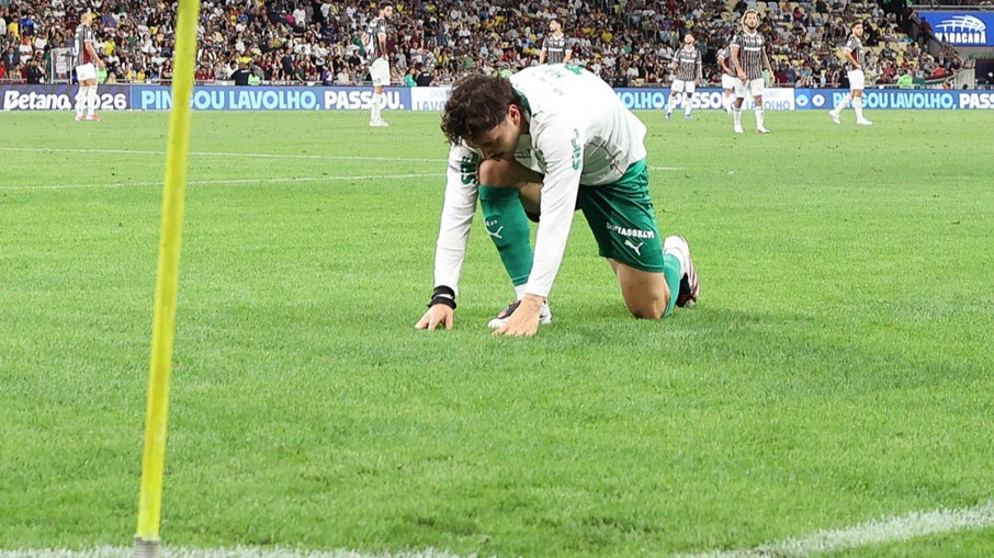 Jogadores do Palmeiras, como Gustavo Gómez, falaram que o gramado estava Jogadores do Palmeiras, como Gustavo Gómez, falaram que o gramado estava