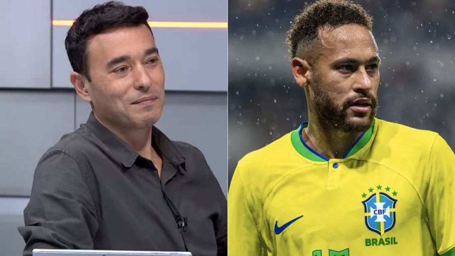 André Rizek ironiza ausência de Neymar na seleção