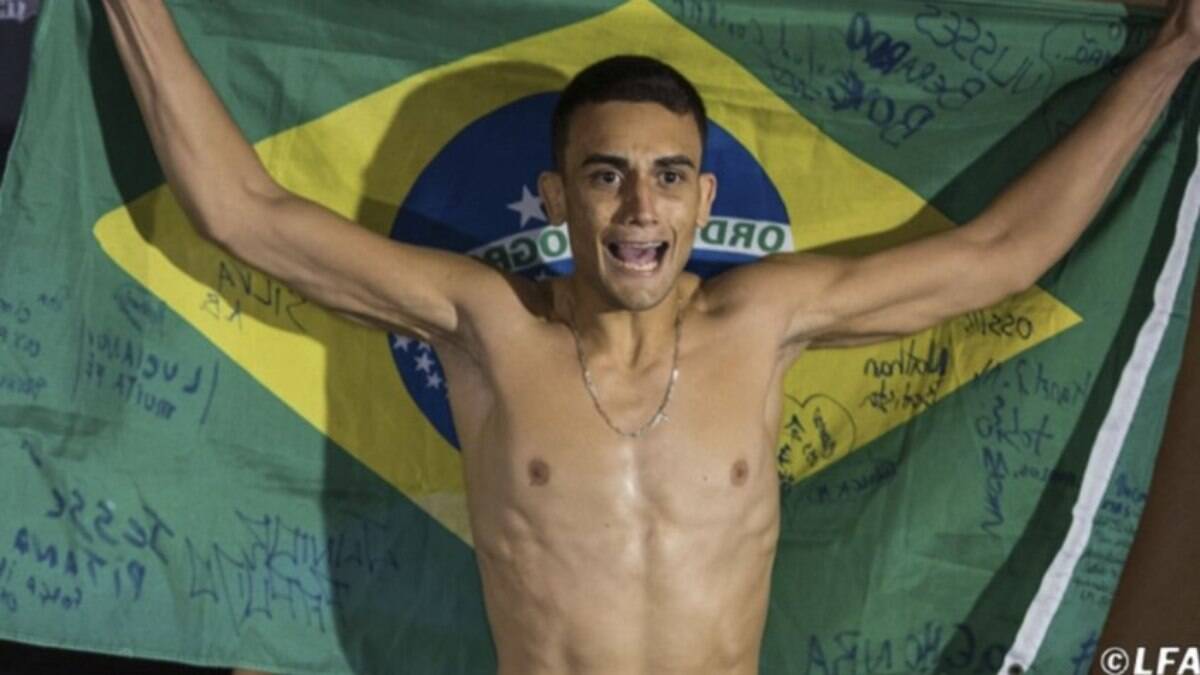 Vetado após exame médico, Rafael Coxinha dá lugar a José Delano em disputa de cinturão contra Jonas Bilharinho no LFA