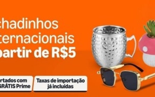 Amazon Brasil amplia portfólio internacional com itens a partir de R$5 Amazon Brasil amplia portfólio internacional com itens a partir de R$5