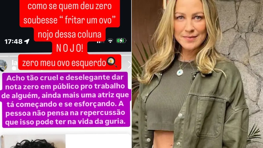 Luana Piovani defende Bella Campos após crítica sobre atuação Luana Piovani defende Bella Campos após crítica sobre atuação
