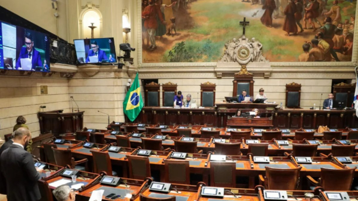 Plenário da Câmara do Rio de Janeiro