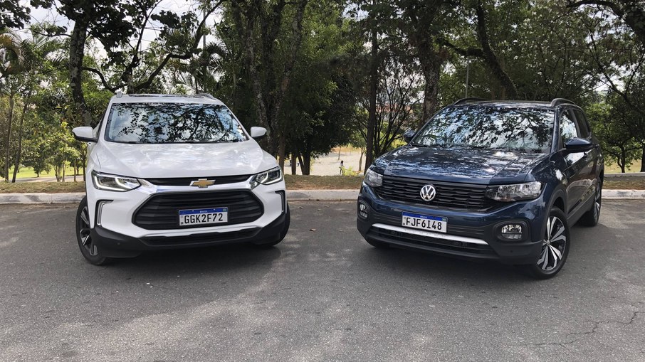 Chevrolet Tracker e VW T-Cross são os SUVs mais vendidos do Brasil em 2023