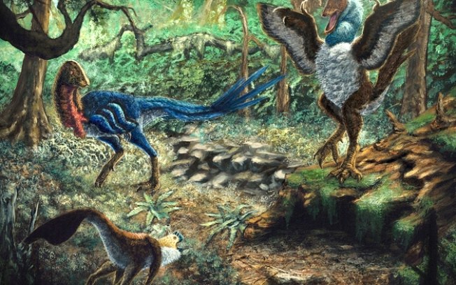 Galinha do Inferno | Dinossauro inédito tinha o peso de um humano