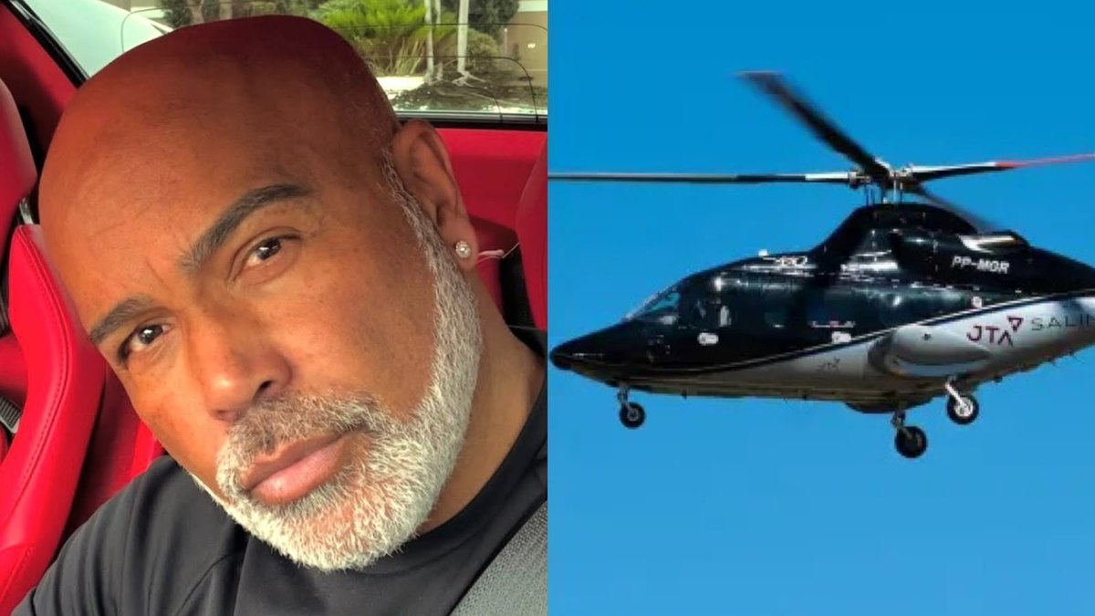 Empresa dona do helicóptero de Rick lamenta morte de cinco pessoas Empresa dona do helicóptero de Rick lamenta morte de cinco pessoas