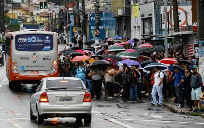 No final da tarde, há previsão de chuva na capital paulista