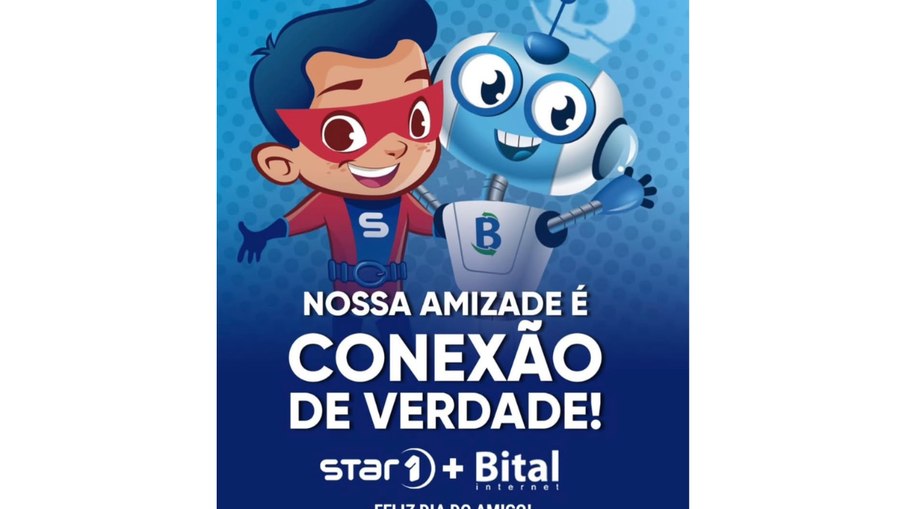 Post do sócio Felipe Araújo mostra parceria entre ST1 Internet e Bital desde 2021