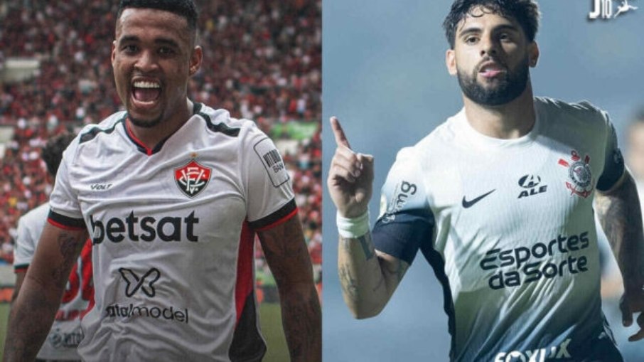 Alerrandro  (Vitória) e Yuri Alberto (Corinthians) dividiram a artilharia do Brasileiro, com 15 gols.