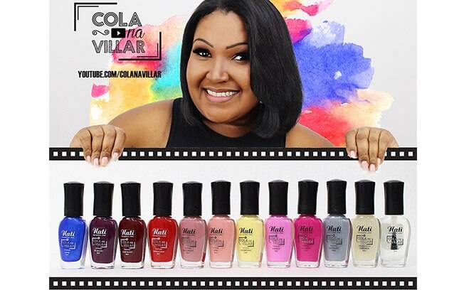 Ana Paula Villar assina coleção de esmaltes
