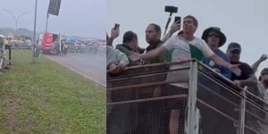 Raio atinge apoiadores de Nikolas Ferreira em Brasília