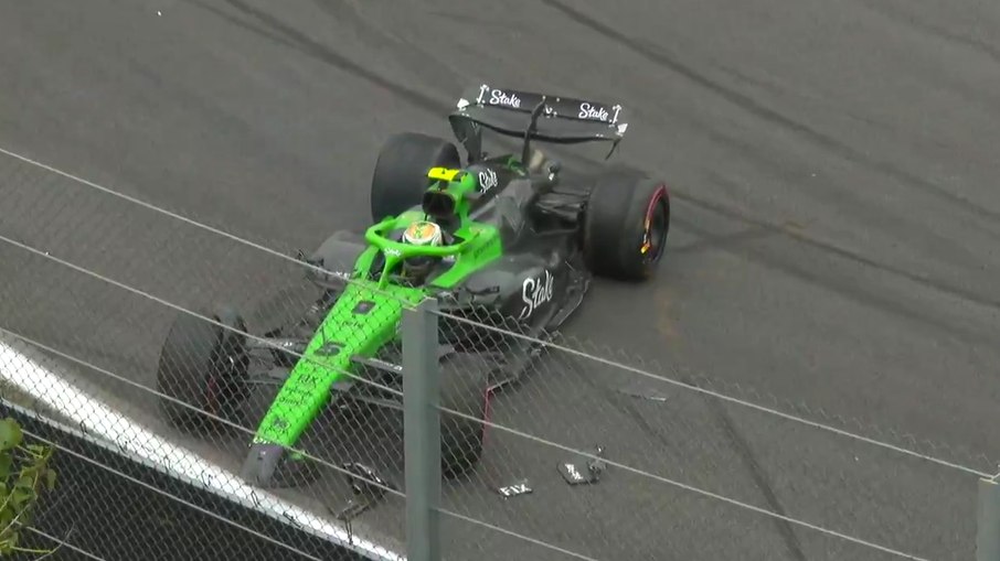 Bortoleto erra na última volta do Q2 e bate no GP da China