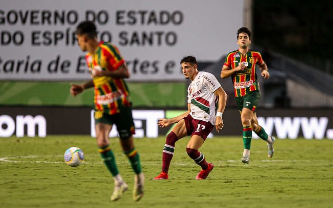 Felipe Andrade foi um dos destaques do Fluminense na estreia pela Copa do Brasil