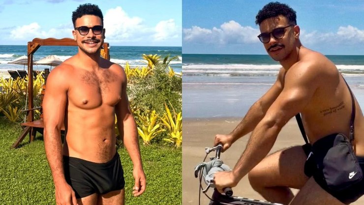Sérgio Malheiros aproveita férias na Bahia e encanta seguidores