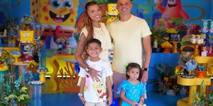 Evelyn Regly comemora 7 anos do filho com festa temática