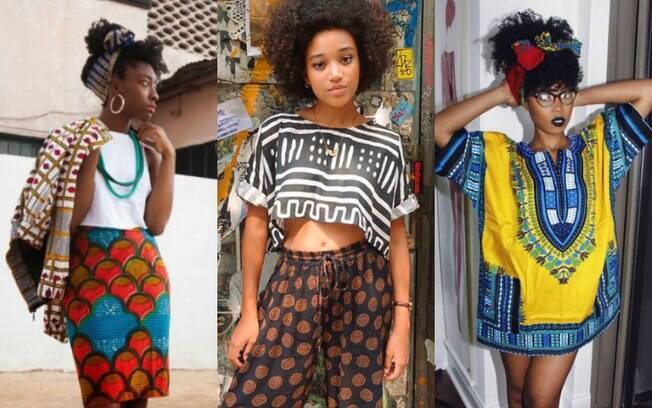 As estampas étnicas que possuem influências africanas estão entre as principais tendências de moda para o próximo ano