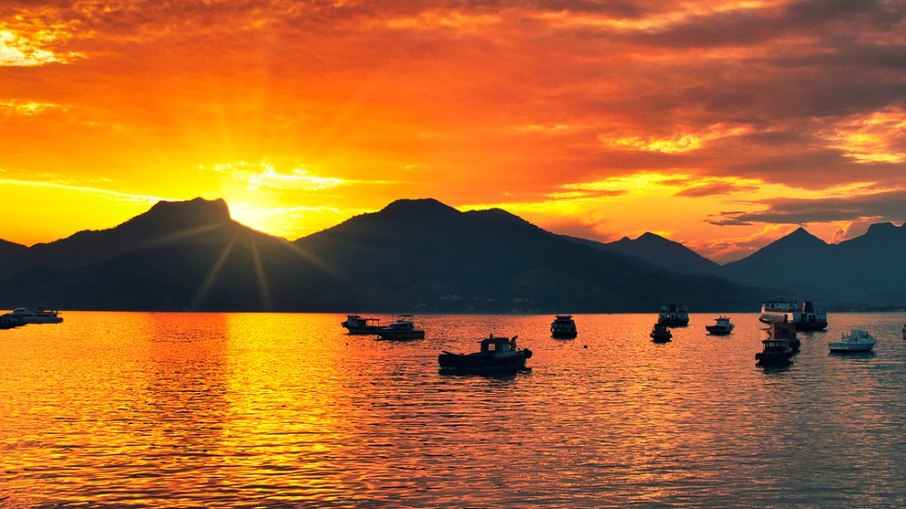 Pôr do Sol em Angra dos Reis