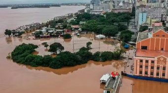 Rio Grande do Sul tem alerta de risco 