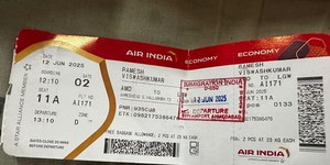 Quem é o único sobrevivente do voo da Air India?