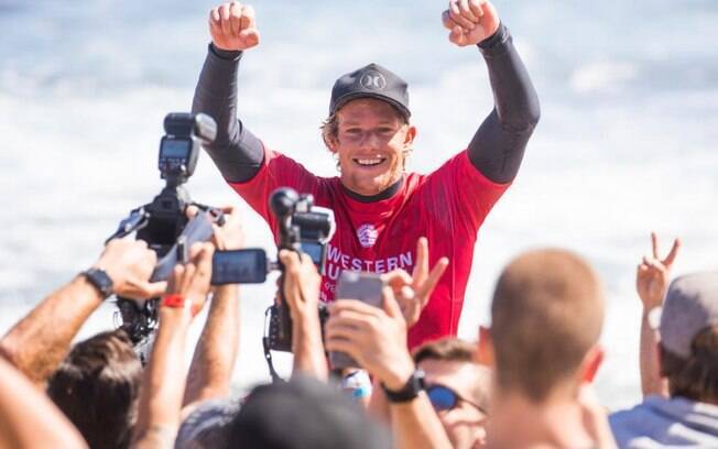 Campeão mundial de surfe em 2016, John John Florence vence etapa em Margaret River