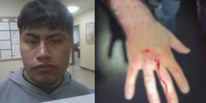 Imigrante ilegal morde a mão de policial para escapar da prisão