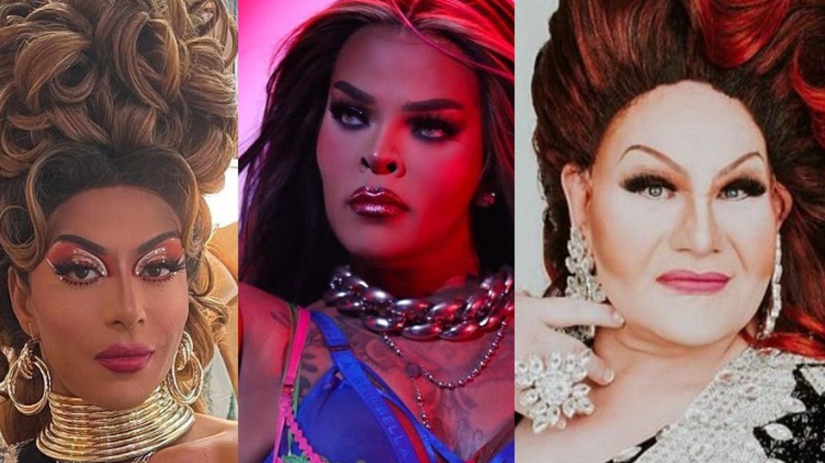 As primeiras eliminadas Shangela, Vanjie e Victoria “Porkchop” Parker.