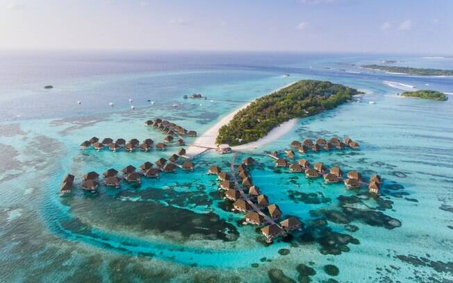 Para ele, Maldivas é um local incrível e com um clima bem romântico, ideal para passar a lua de mel