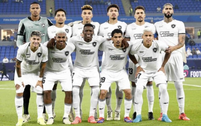 Botafogo durante sua curta participação no Mundial de Clubes