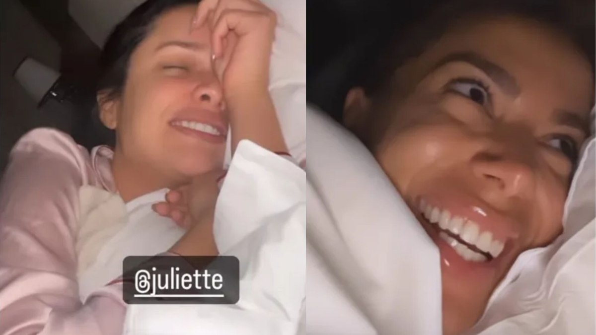 Juliette brinca com Anitta: 'Você é uma fraude'